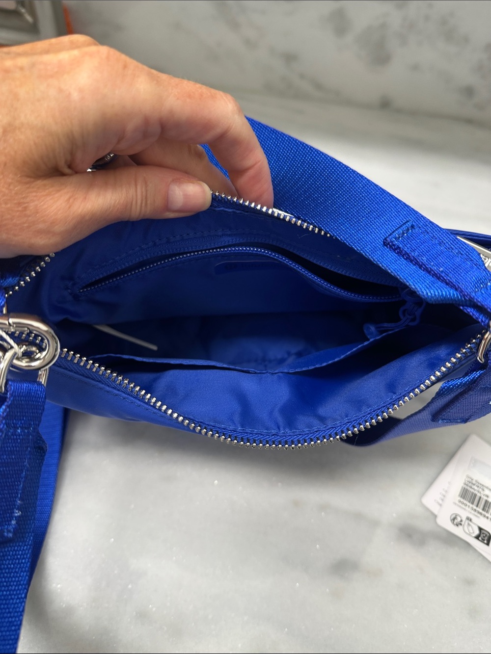 lululemon athletica Beach Ball Blue Crossbody Shoulder Bag - Picture 6 of 10